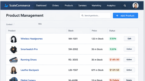 Commerce Scale Platform screenshot 2